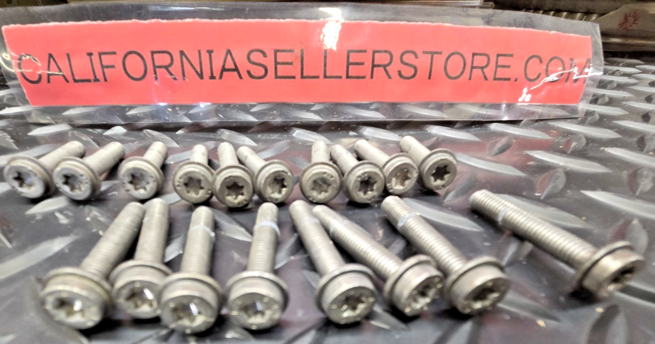 1X BMW S1000RR XR ISA screw M6X30 11148563763  M6x35 11147724485 SOLD EACH #0803
