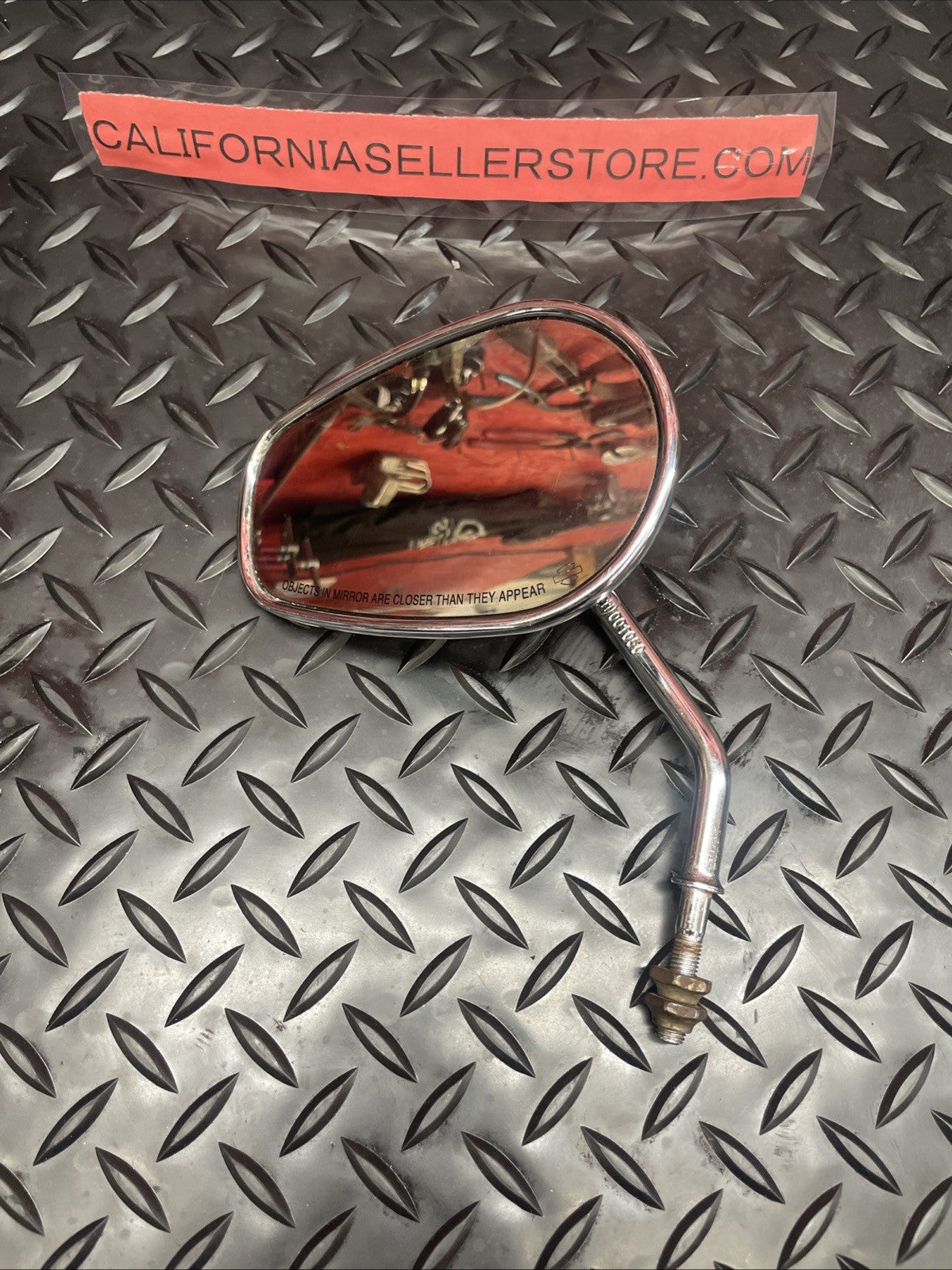 Harley Davidson Sportster Chrome OEM Left Mirror XL 883 1200  #0734
