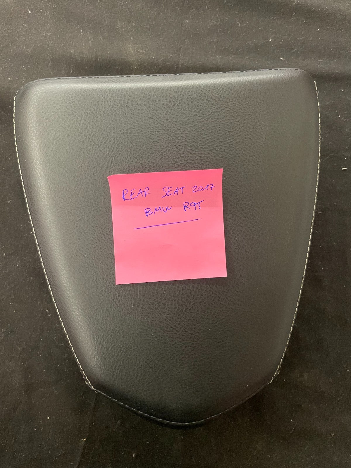 OEM BMW R Nine T, R9T, Pure Urban GS Scrambler Rear Pillion PASSENGER Seat #0190