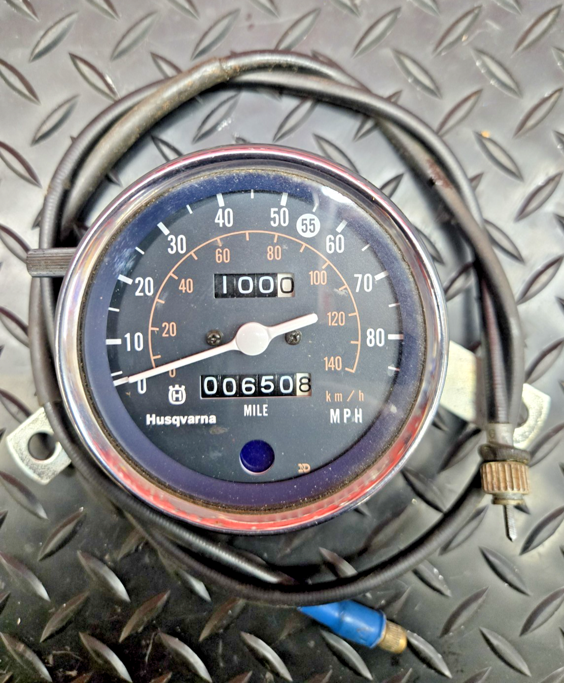 HUSQVARNA 510 TE  ENDURO WR WXE WRX SPEEDOMETER MPH/KMH OEM WITH CABLE #0788