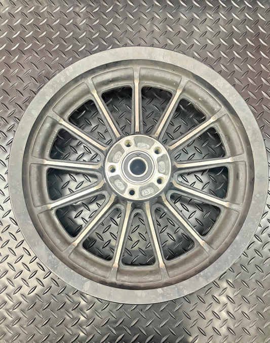 2009-2015 Harley Davidson Sportster 883 Iron 16" Spoked Cast Rear Wheel  #0412