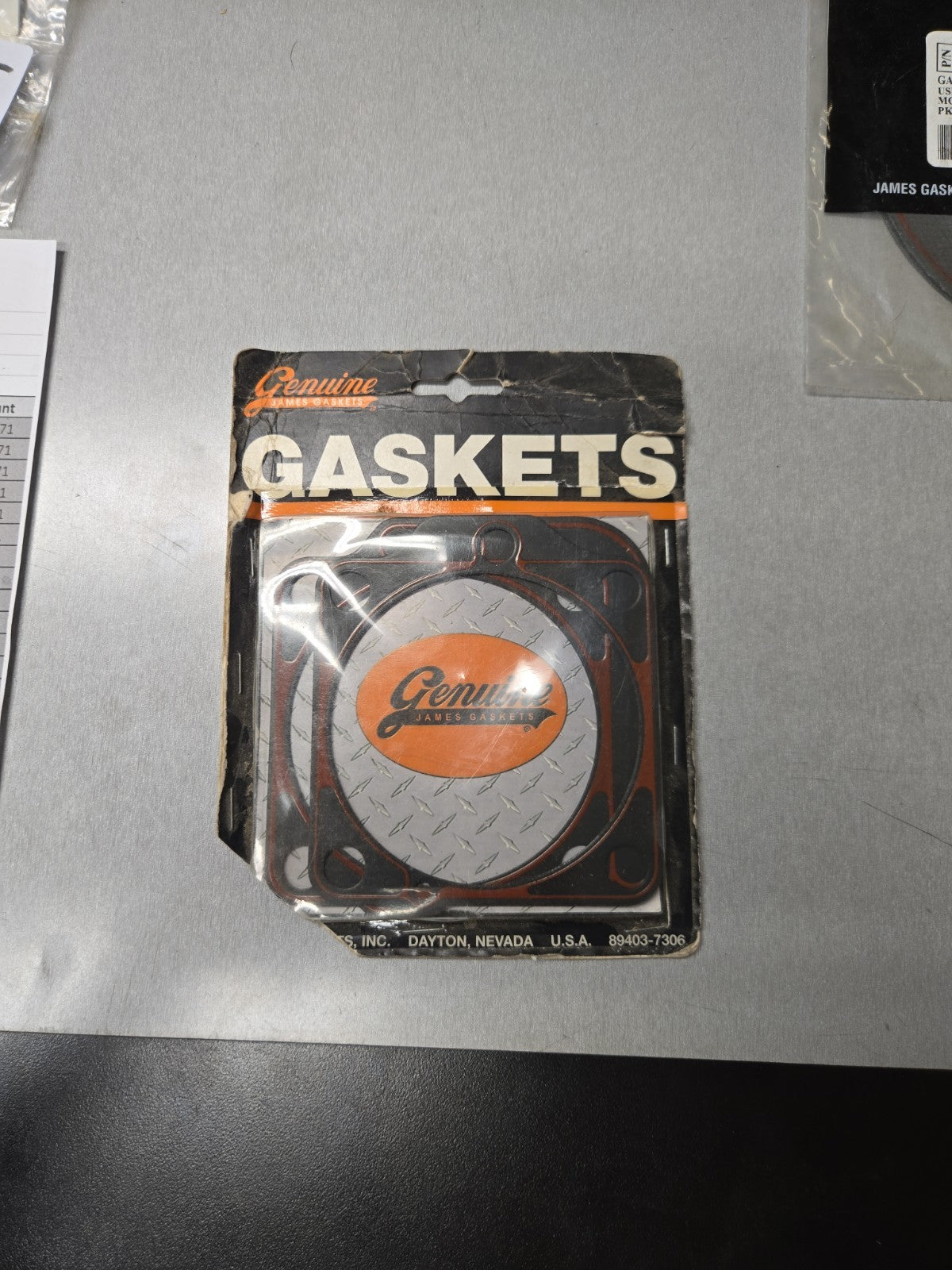 CC@16.99 James Gasket Front Cylinder Base Gasket Big Twin - 10 Pack | 16776-48