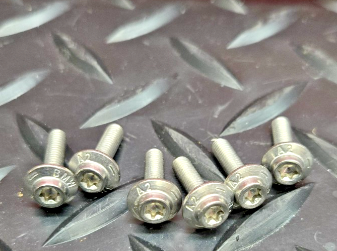6 X BMW Fairing Screws S1000RR OEM R 1200 RT Genuine BMW Parts  #0800