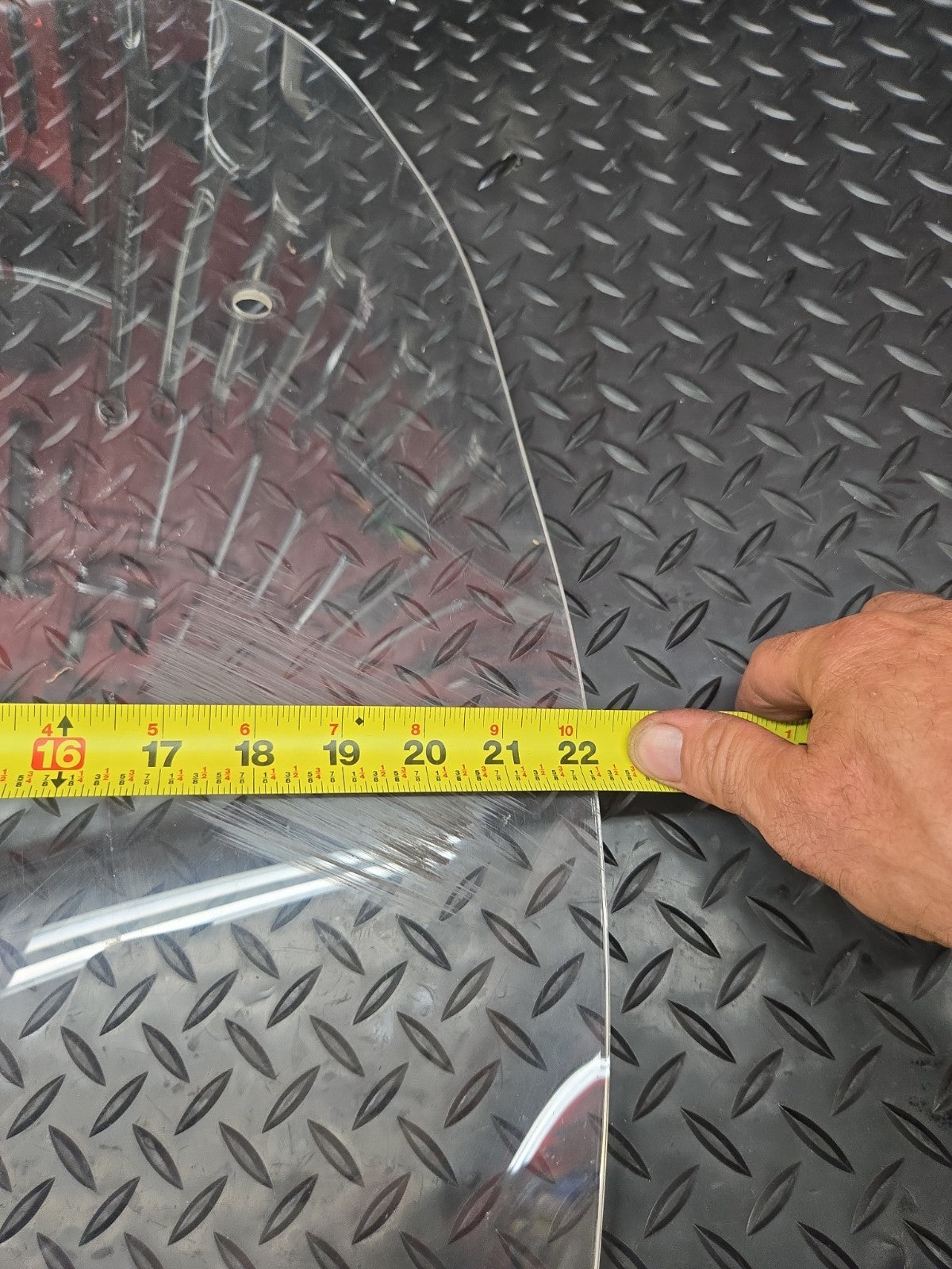 29” Windshield Plexiglass #1355