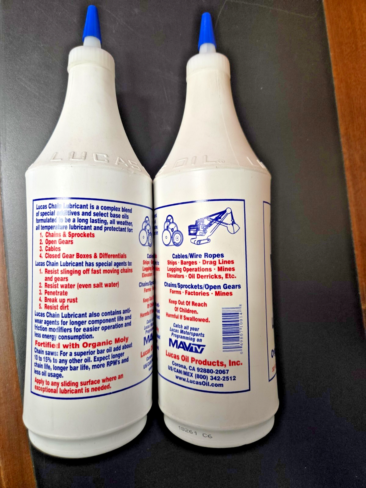 LUCAS CHAIN LUBRICANT LUC10014 - 1 Quart Fits Lucas Oil    #0203