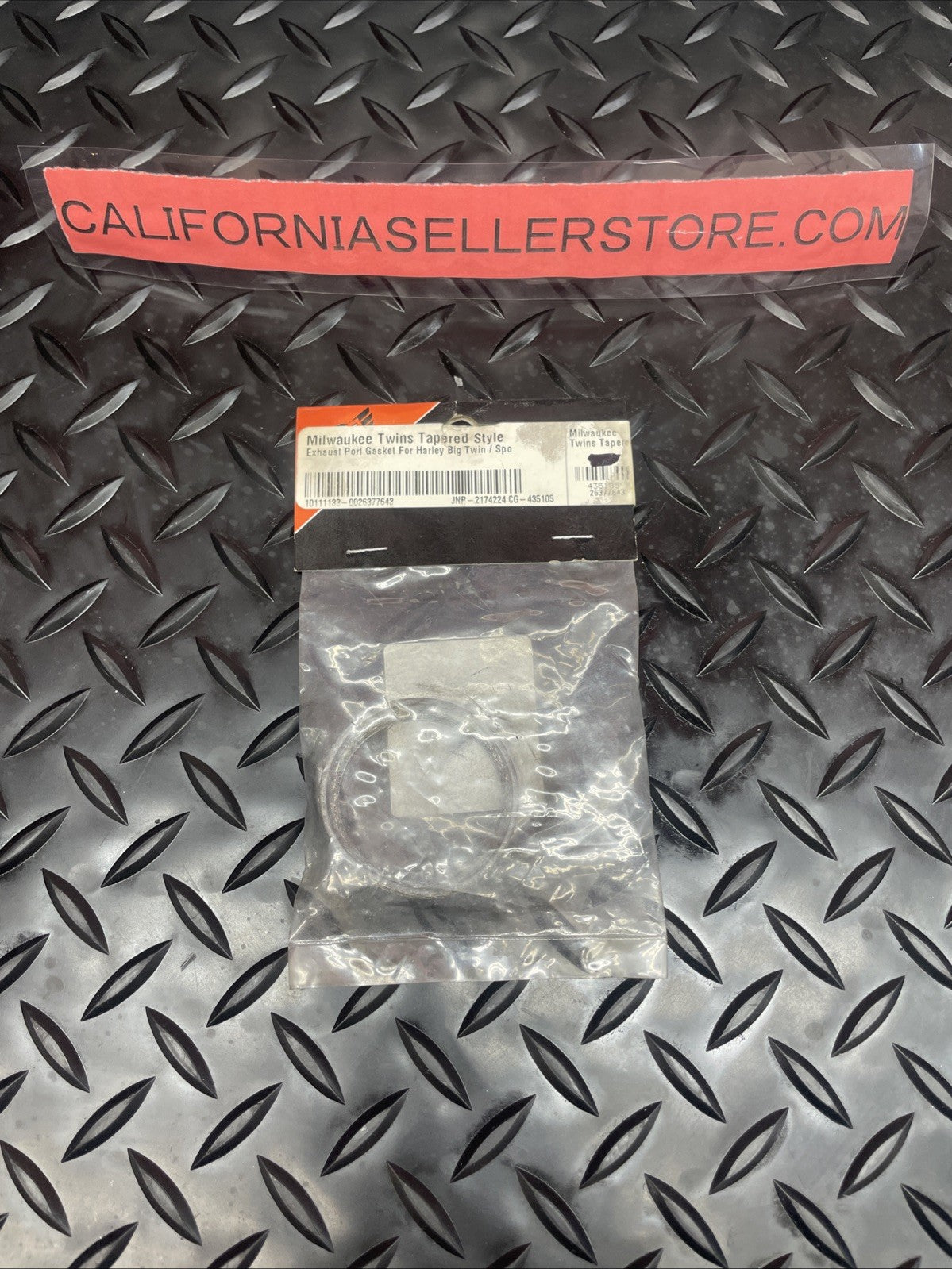 Harley Davidson Milwaukee Twins Tapered Style Exhaust Gaskets JNP-2174224  #0731
