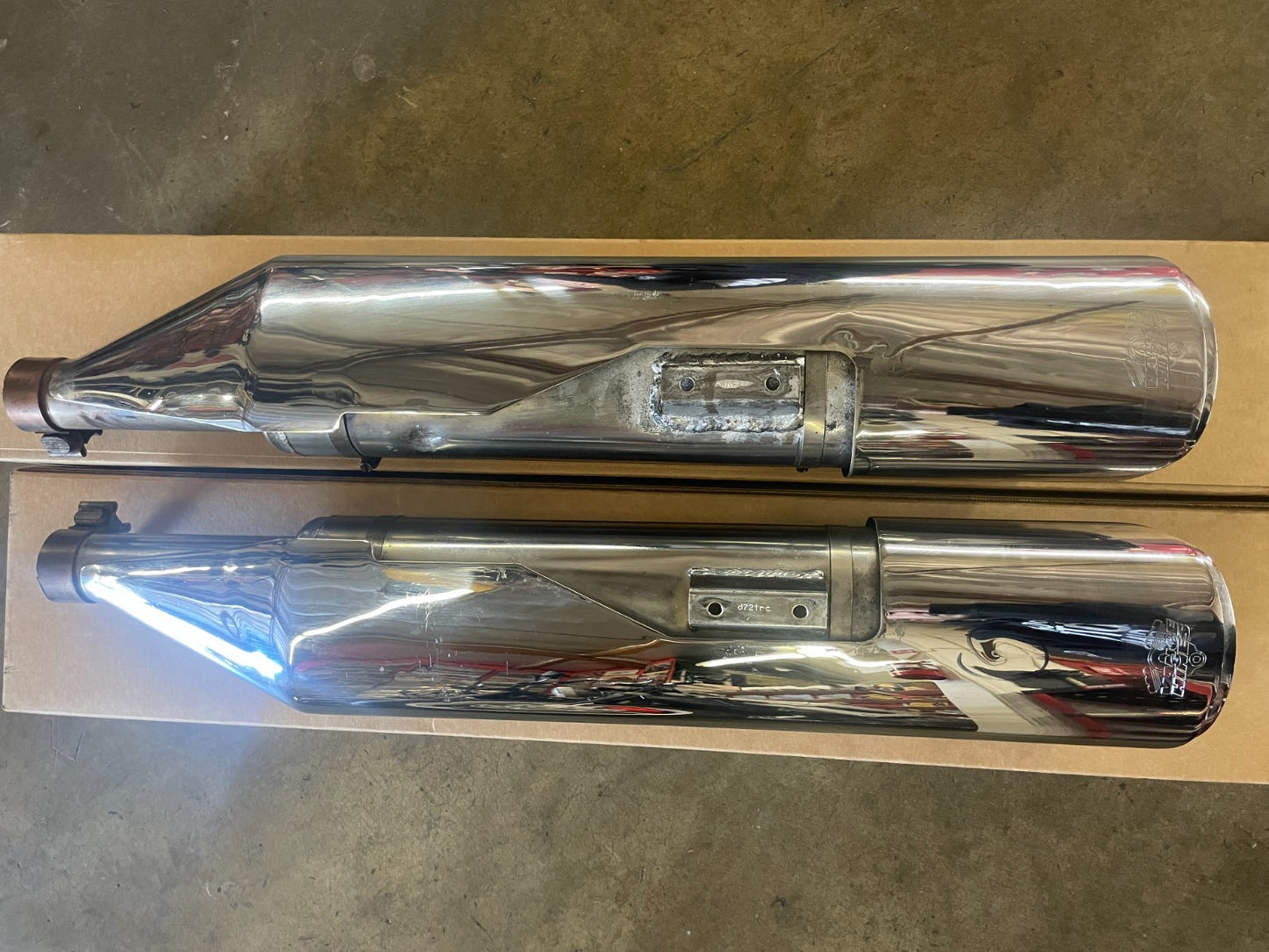 2003 Harley Davidson Road King Vance and Hines Full Exhaust #0260