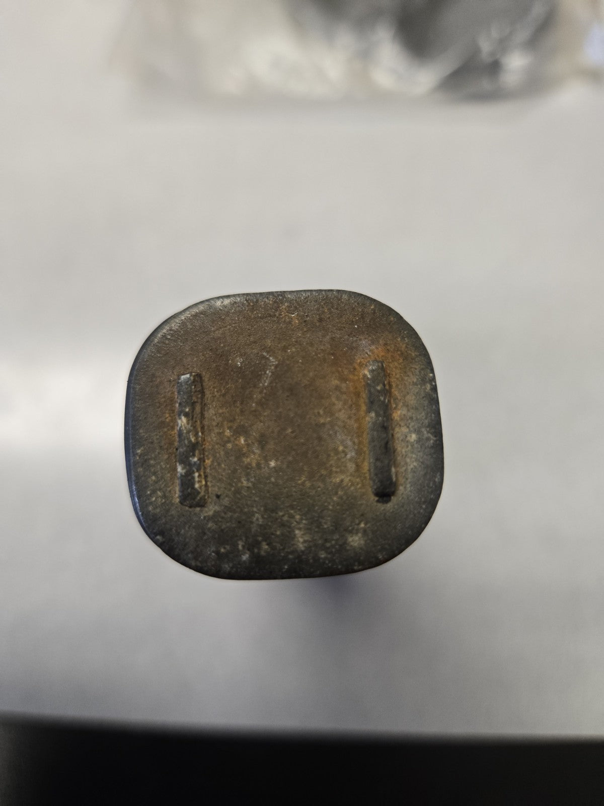 1973 1974 Honda CB550  OEM passenger foot peg #0589