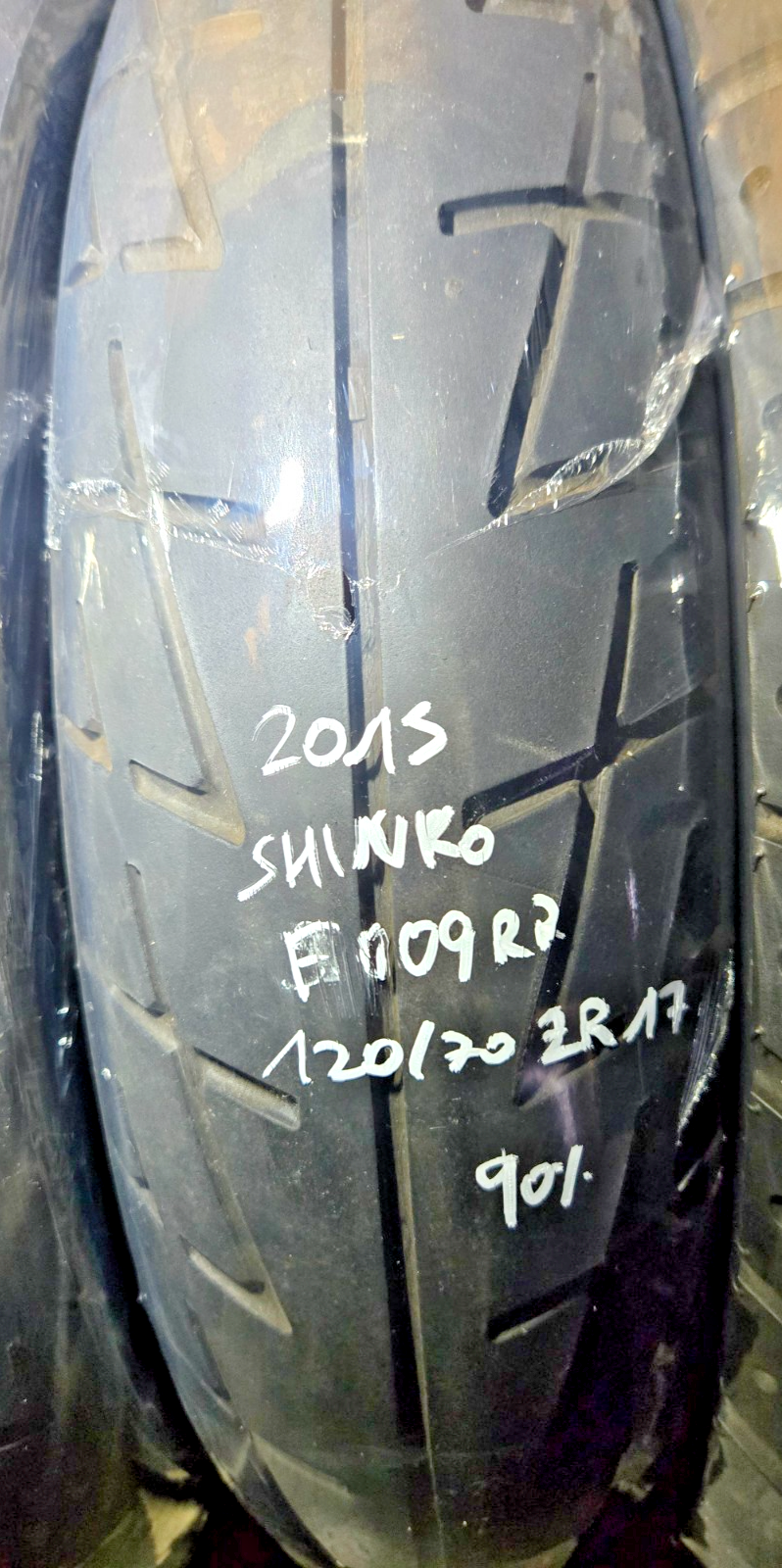 USED SHINKO F009 120 70 17  2015  90%