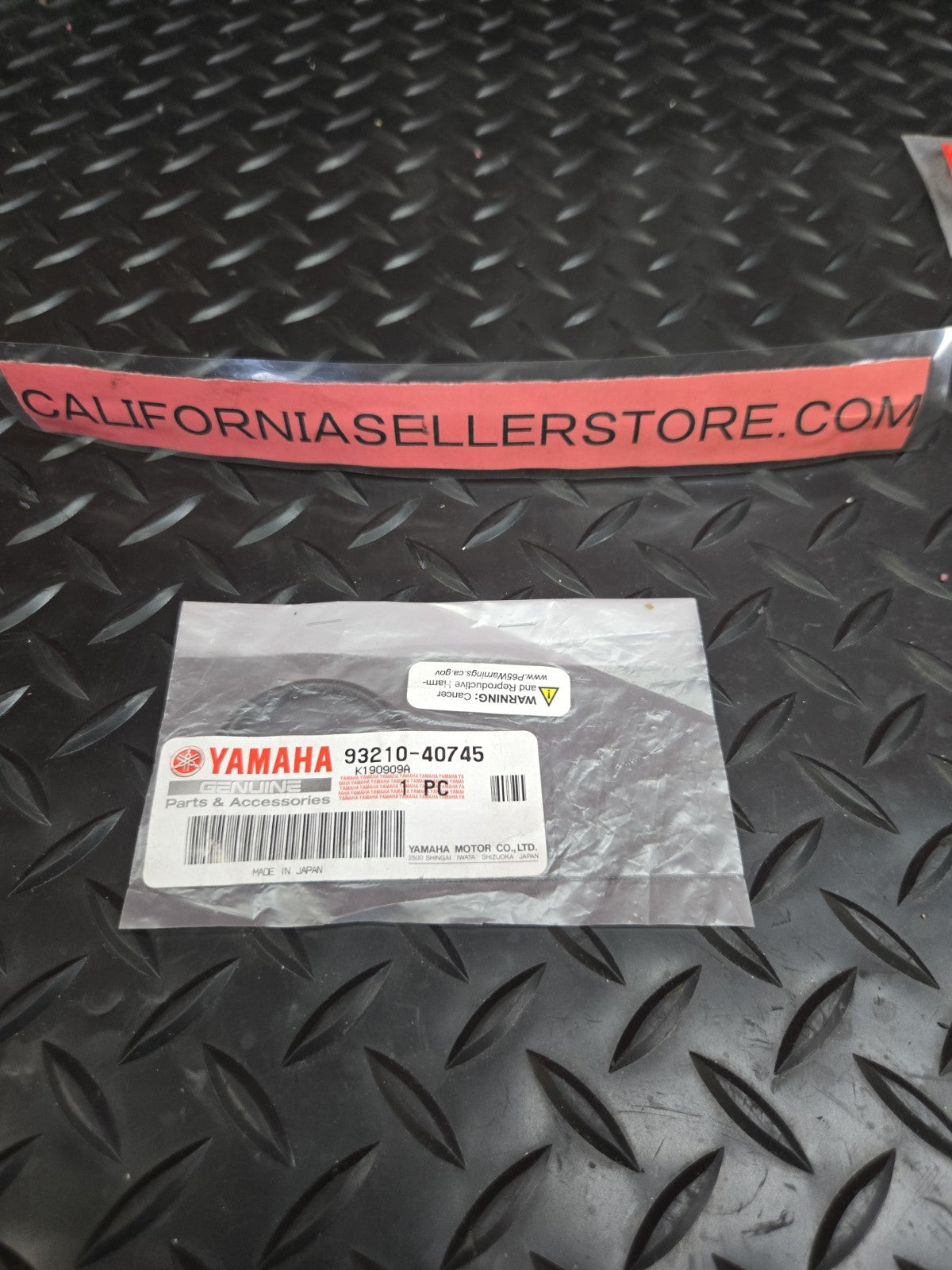 Yamaha oem O-Ring 93210-40745-00 #1215