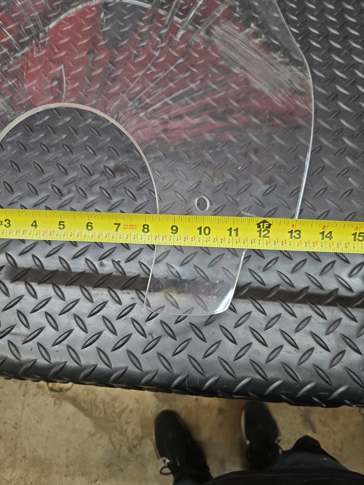 29” Windshield Plexiglass #1355