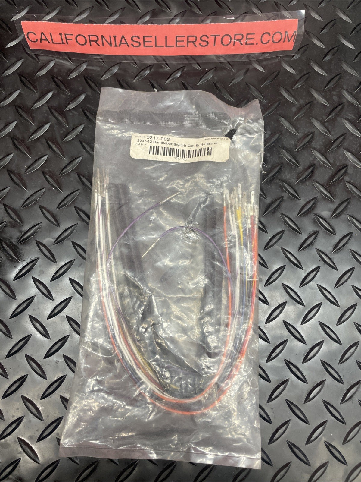 Harley Davidson Handlebar Switch Ext Piece Burly Brand 2007/12 5217-002  #0729