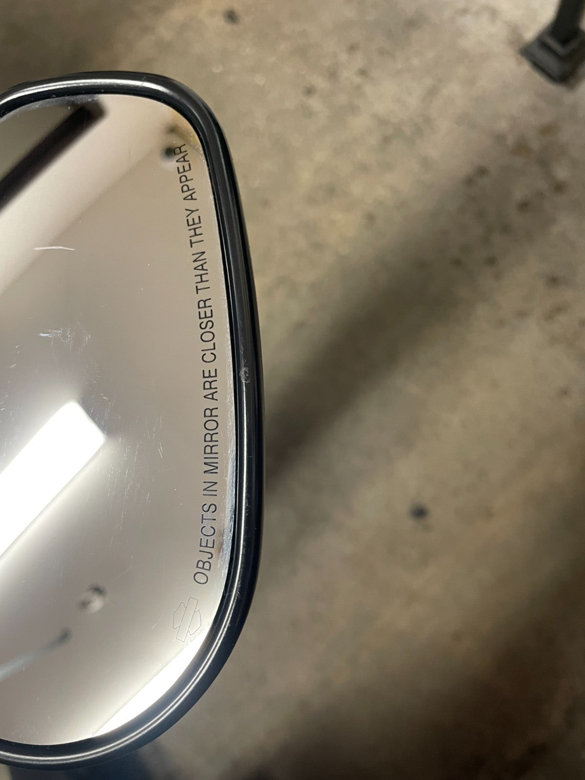 Harley Sportster XL883  XL 883 1200  Right Mirror  #0089