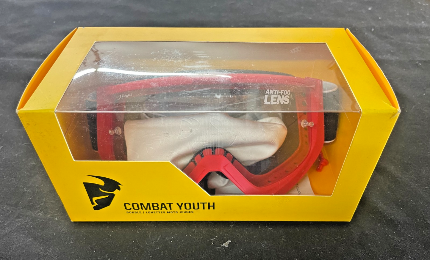 Thor Combat Goggles - Racer - RED  2601-2359    #0192
