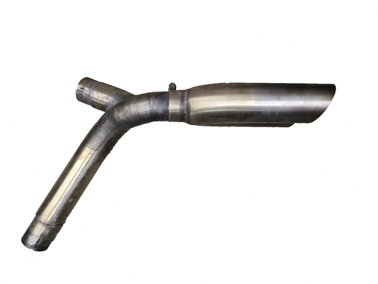 2011 DUCATI MONSTER 796 Dual-Tube Slip-on Muffler MID PIPE  #0245