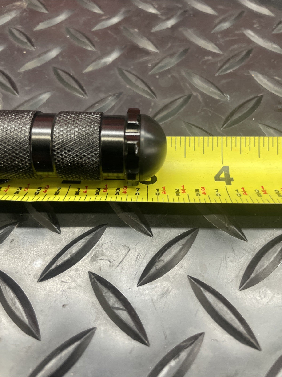 Racing Black Aluminum Foot Pegs 3 1/4”  M8 Bolt   #1409