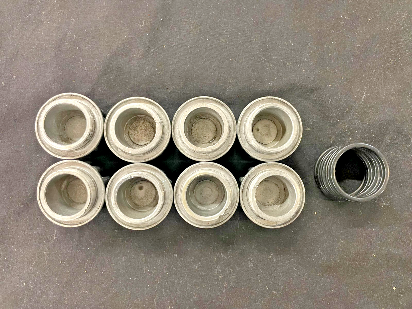 Honda Cb750 Cb 550 Chopper Bobber Fined Engine Covers Valve Caps RARE