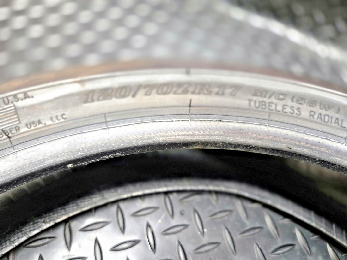DUNLOP SPORTMAX Q4 TIRE 120/70ZR17 2018 #1010