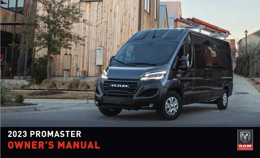 2023 Dodge Promaster Owner's Manual  #1331