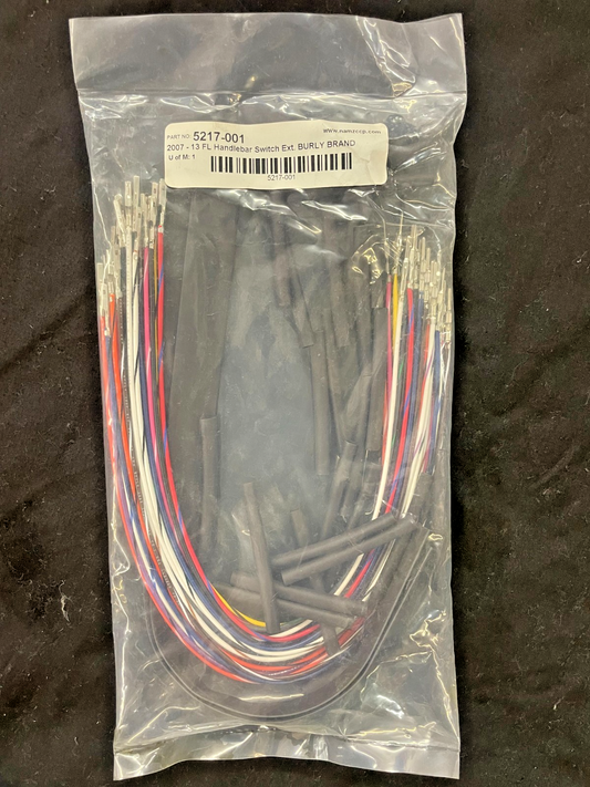 Harley Davidson Burly Brand Handlebar Switch Extension Kit 07+ 5217-001  #0428