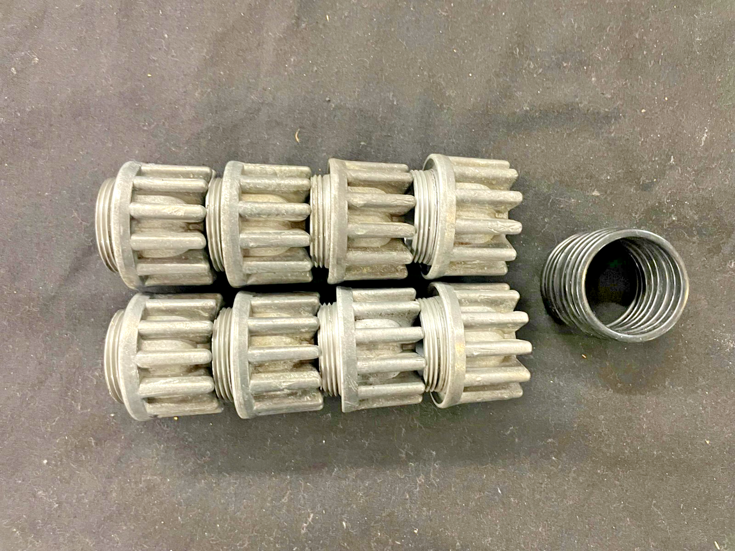 Honda Cb750 Cb 550 Chopper Bobber Fined Engine Covers Valve Caps RARE