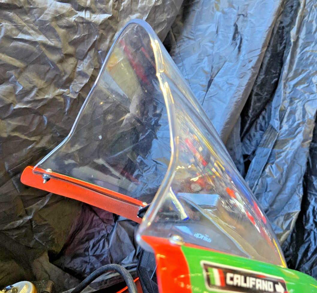 Race Windscreens Clear  windshield double bubble Aprilia RS 660 2021 -2024