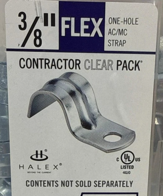 170 x Halex 3/8 in. Standard Fitting Flexible Metal Conduit (FMC) #1298