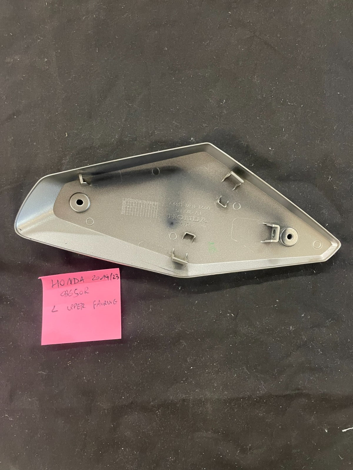2019-2022 HONDA CB 650  LEFT  Fairing Panel - 64411-MKN-D500  #0279