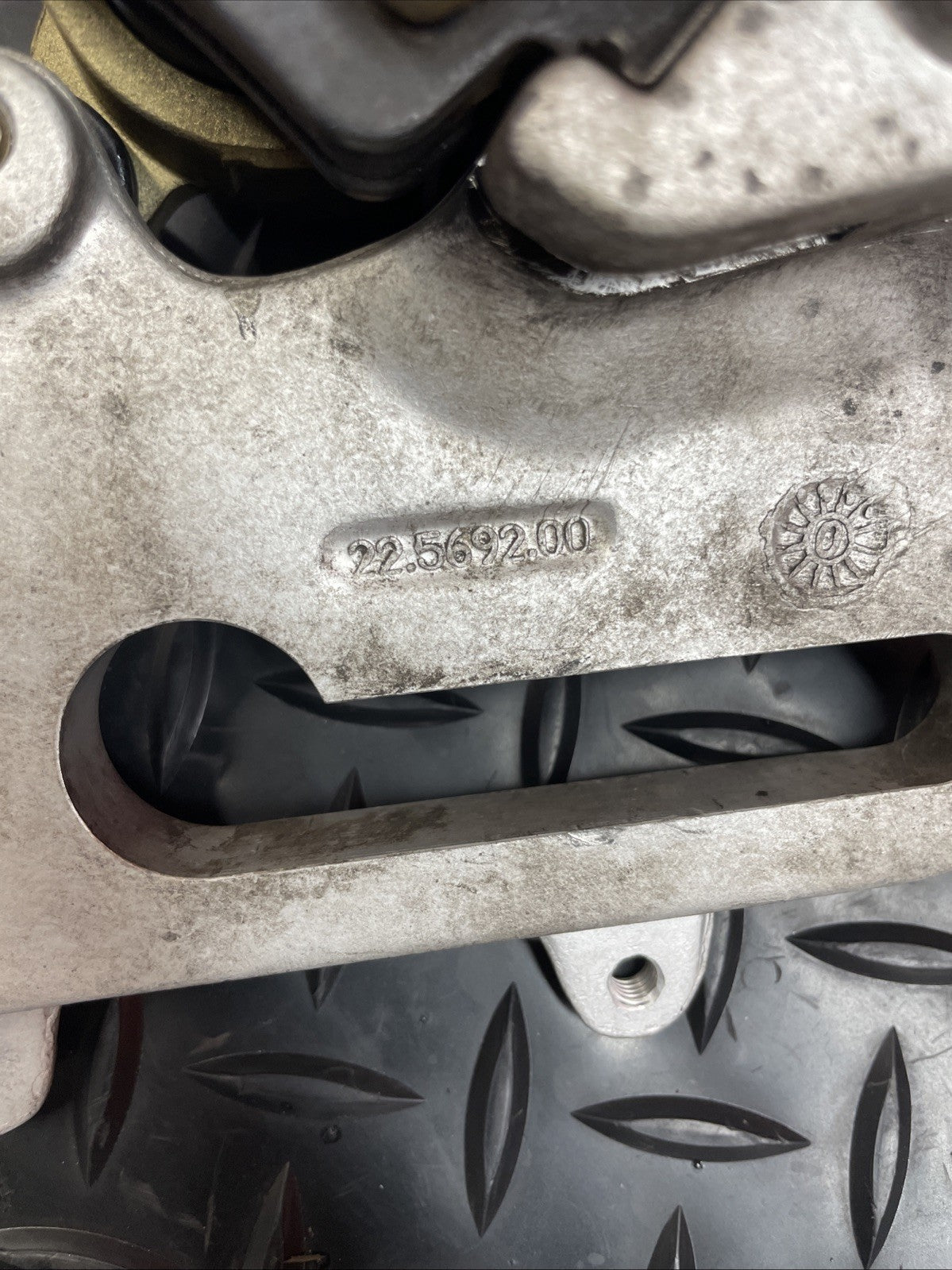 VOR VERTEMATI 503 2002 Rear Brake Caliper Bracket Master Cylinder BREMBO  #1315