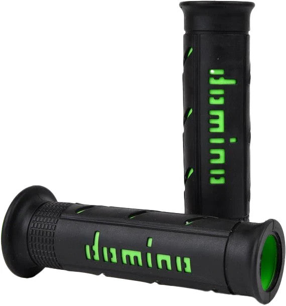 DOMINO RACING XM2 Grips - Black/Green - Grips A250