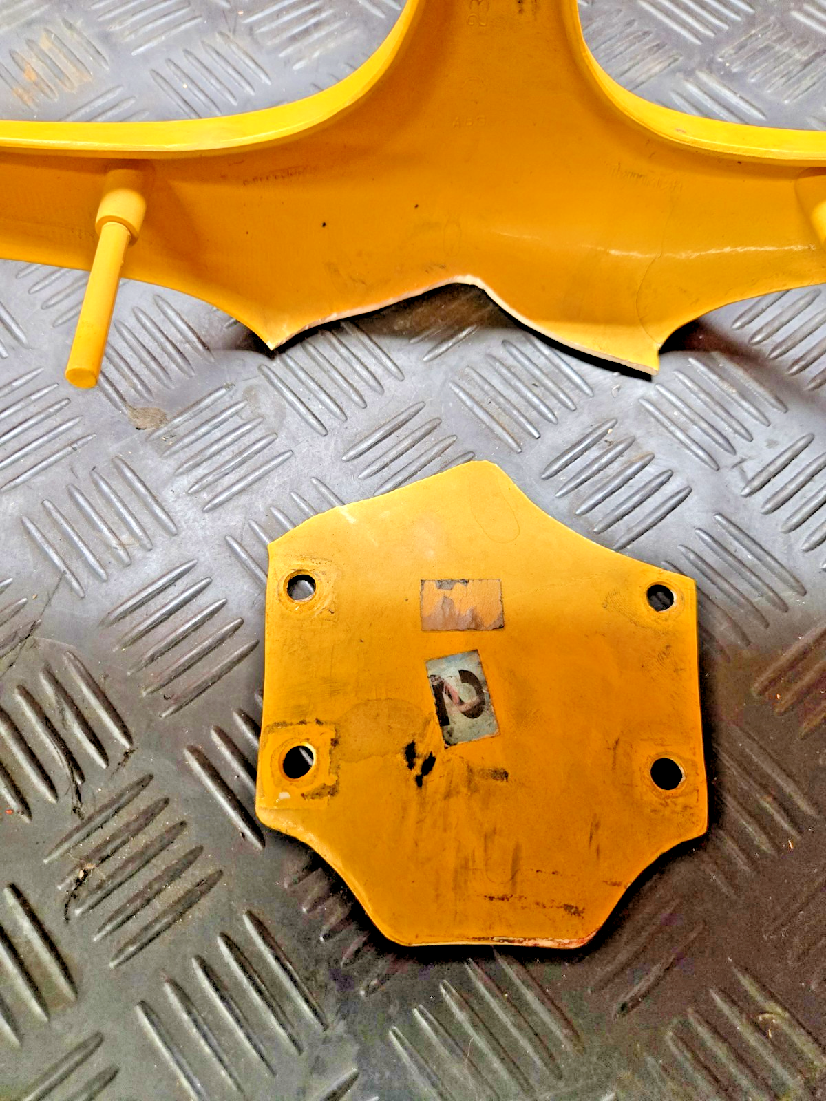 Triumph Sprint RS 955i TOP Front Fairing YELLOW 1998 to 2004  #0513