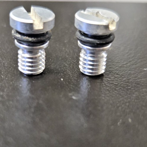 Front Fork Air Bleeder oem Bolt M5x0.8mm For Showa & KAYABA Forks  #0703