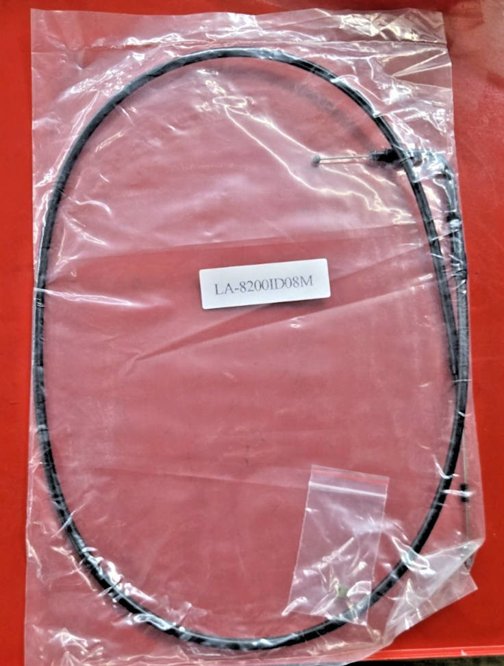LA CHOPPERS HARLEY DAVIDSON CABLE KIT 45.5-51 CM 18-20" FXDB APE HANGER #0449