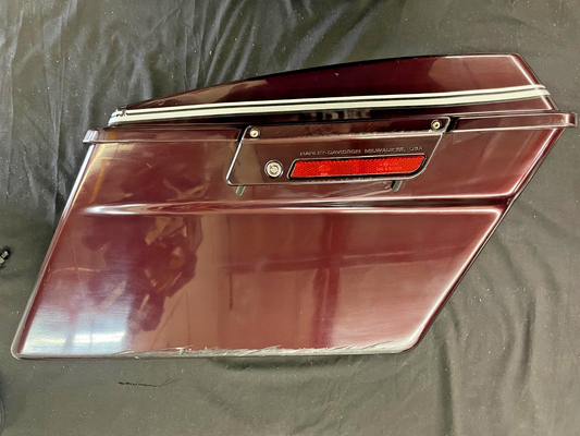 07-12 Harley UltraClassic Electra Glide FLHTCU Right Saddlebag Case No Key #0269