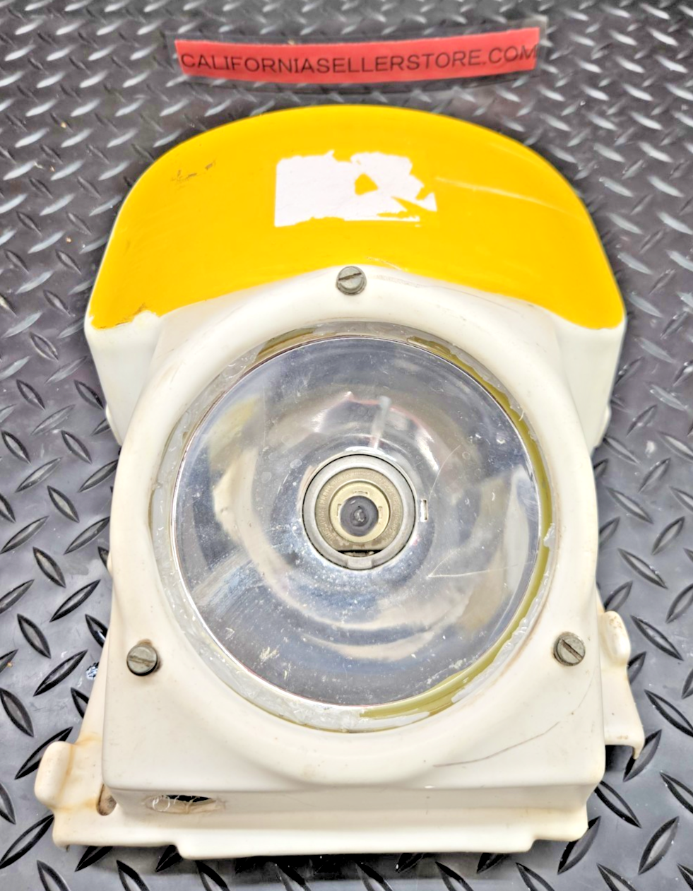 1987 Husqvarna TE510 OEM Head Light Shroud Mask Plastic NO GLASS #0783