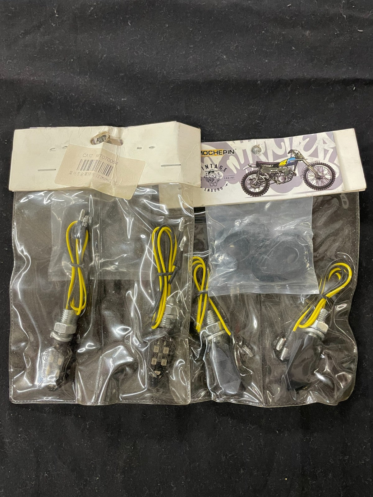 4x LED Indicators For Sports Motorcycle Dirt Bike   #0327