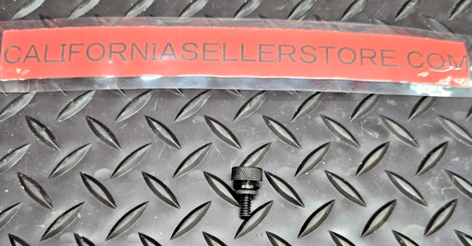 CNC Seat Bolt Black Screw for Harley Davidson #0865