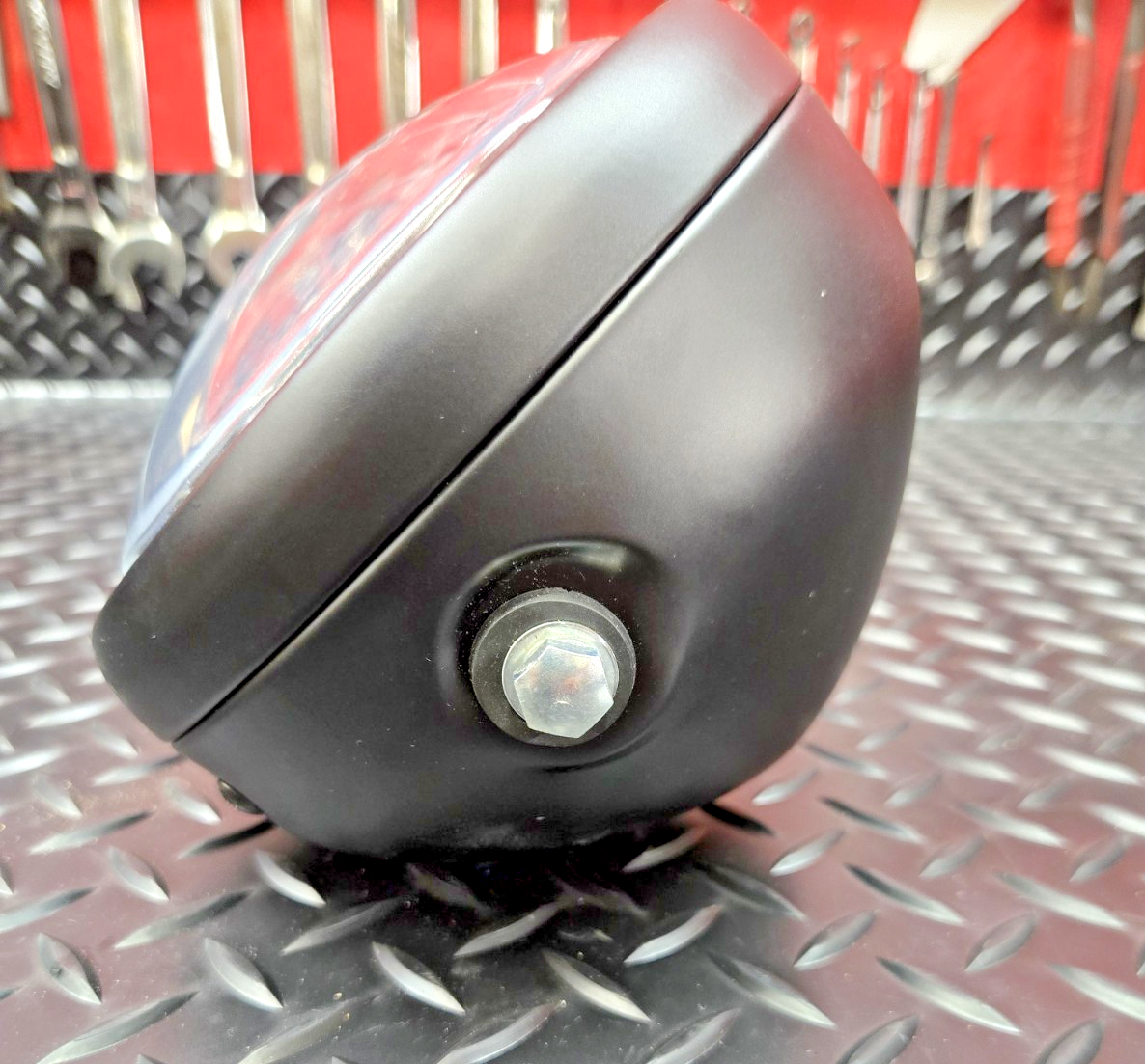 6" inch Motorcycle LED Round Headlight Hi/Lo HALO Headlamp Cafe Racer #0517