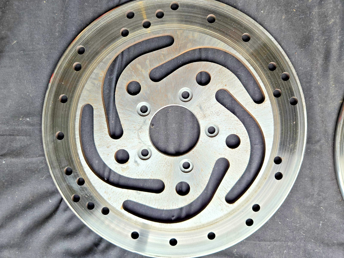 HARLEY-DAVIDSON OEM LEFT AND RIGHT FRONT BRAKE ROTOR 44156-00 44136-00 5848674