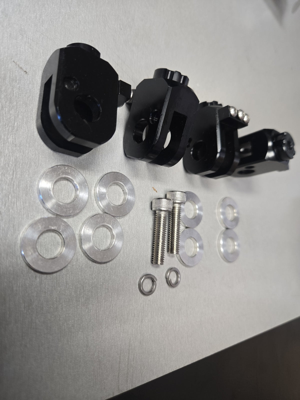 CNC BOB fp-p03-bk Footpegs Pedal billet racing billet foopegs #1129