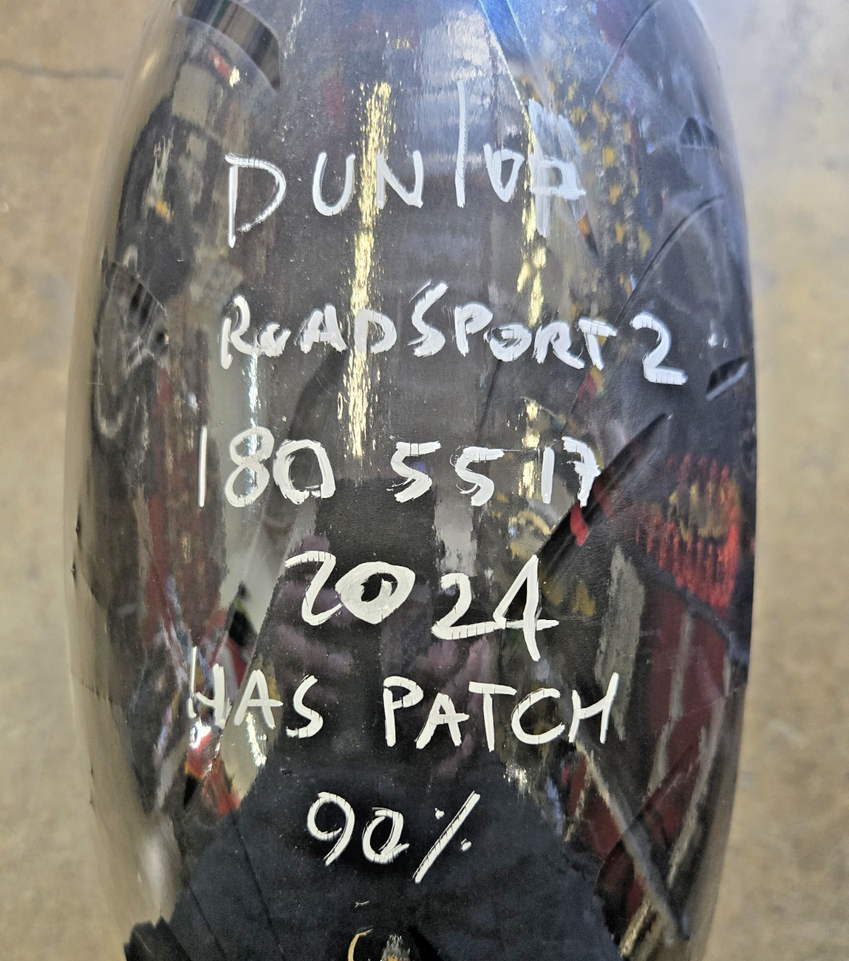 Dunlop Sportmax Roadsport2 180/55-17 90% IT HAS PATCH ONLY 800 MILES 2024