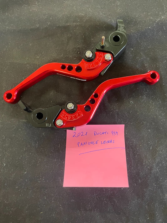 CNC Brake Clutch Levers DUCATI 959 Panigale 2016 1199 Panigale/S/Tricolor #0162