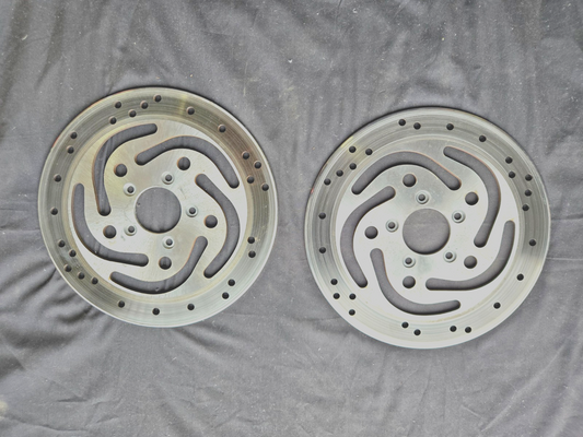 HARLEY-DAVIDSON OEM LEFT AND RIGHT FRONT BRAKE ROTOR 44156-00 44136-00 5848674