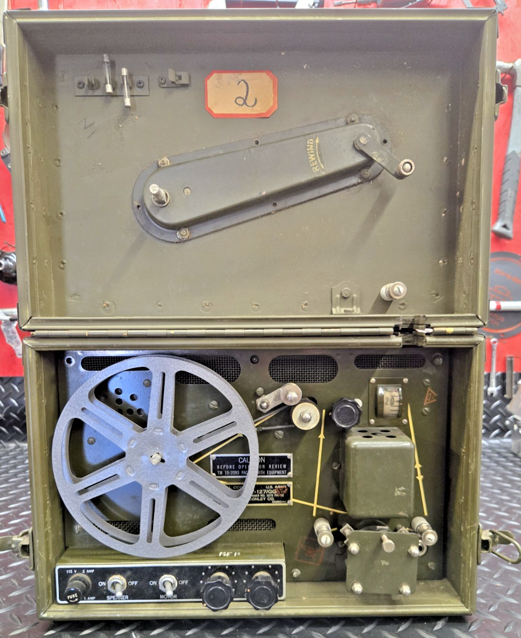 1950 keyer, military aka Morse code practice oscillator CPO