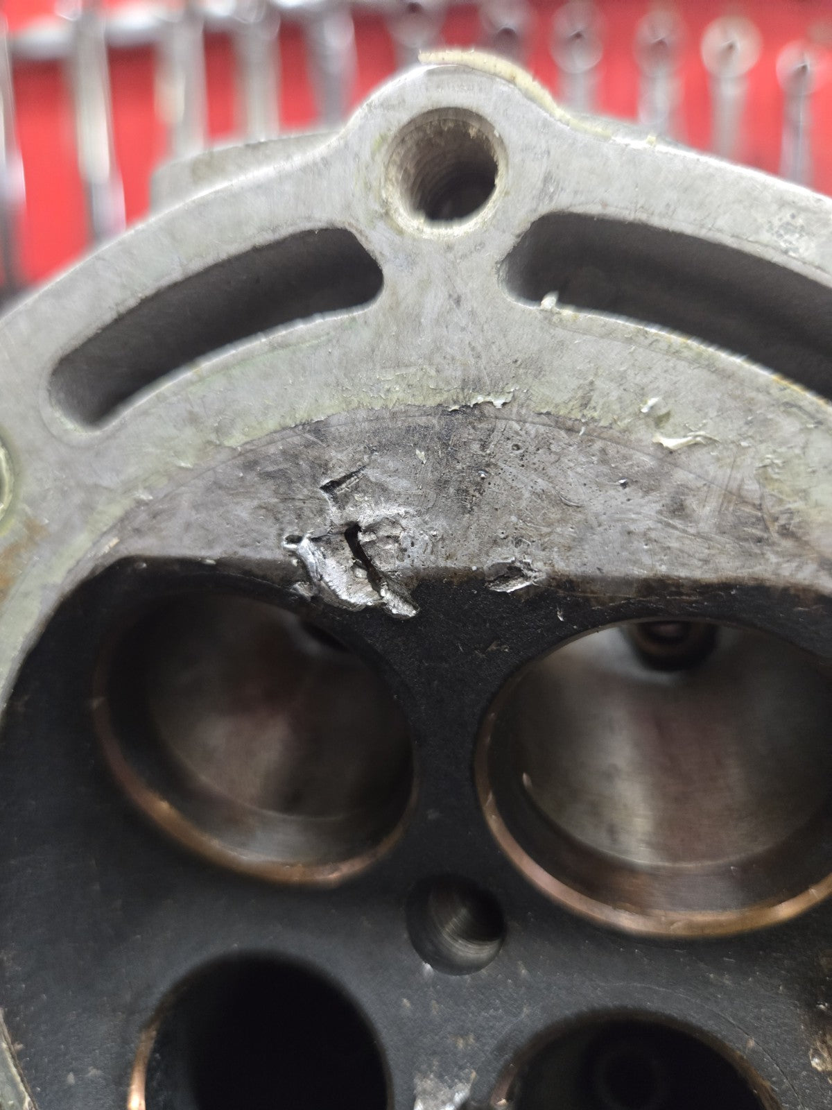 VOR Vertemati 503 1999 2001 CYLINDER HEAD DAMAGED  #0975