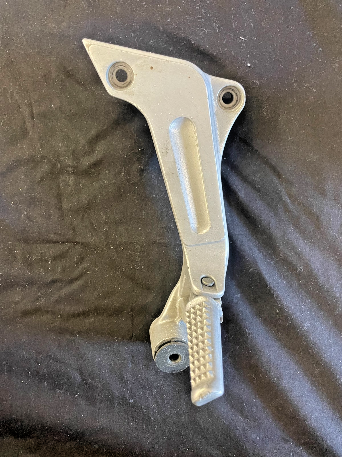 94 95 Honda CB1000 F right rear passenger foot rest peg + mount  #0107