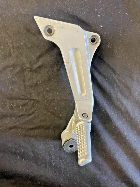 94 95 Honda CB1000 F right rear passenger foot rest peg + mount  #0107