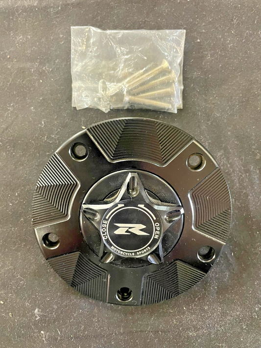 SUZUKI GSXR Quick Release Keyless Gas Tank Cap SUZUKI GSXR   CNC BLACK   #0198