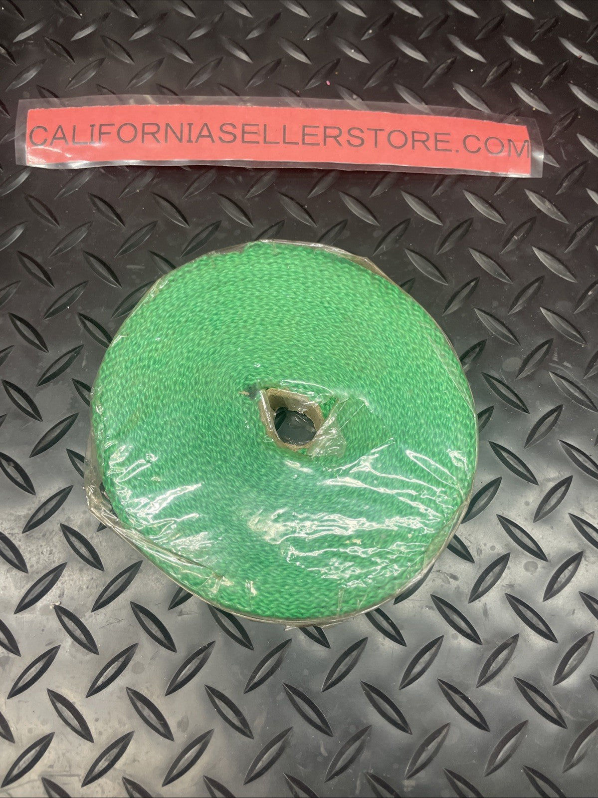 Exhaust Heat Tape Wrap, 1”x 50 Ft, Motorcycle Fiberglass Green   #1120