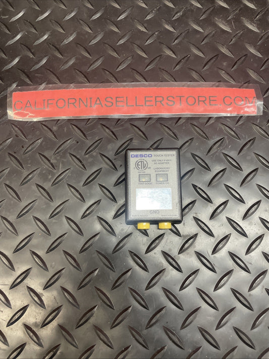 Desco 19350 Touch Tester 6.5VDC / 150mA - FOR PARTS  #1290
